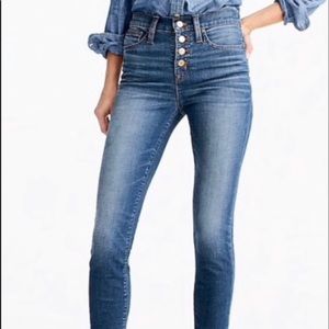 J Crew Toothpick skinny jeans 27 Tall